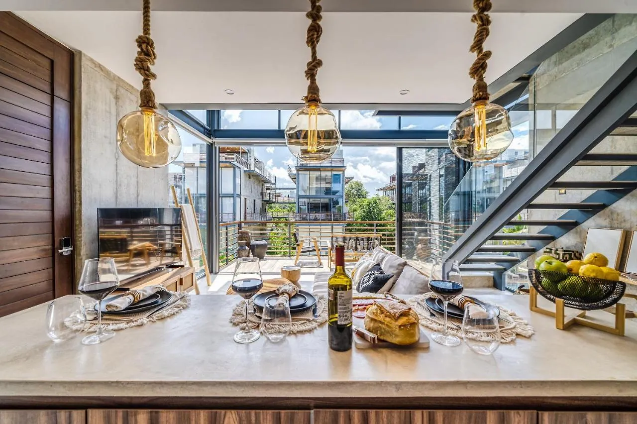 Divine 1Br Ph Tulum W Private Pool, Cenote, Gym Διαμέρισμα 0*,