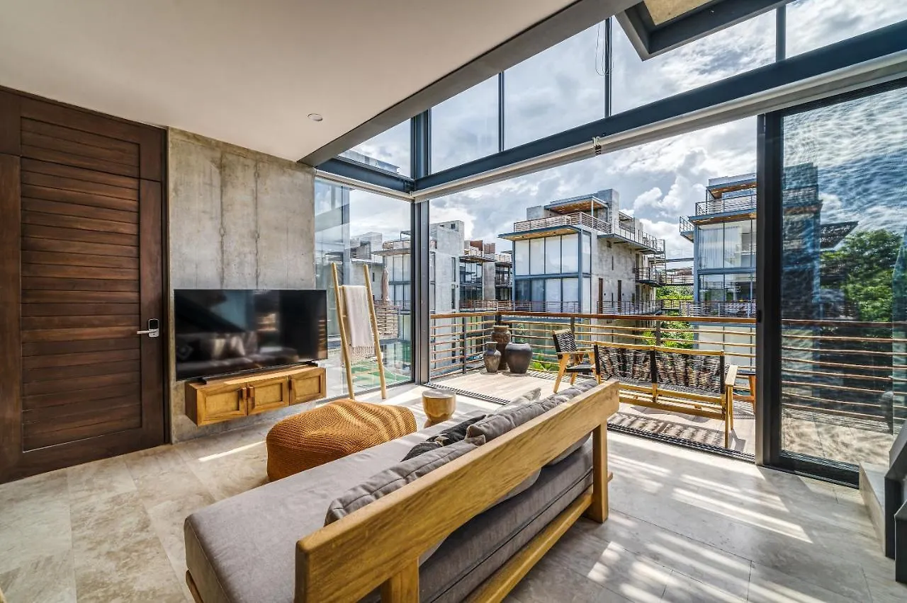 Divine 1Br Ph Tulum W Private Pool, Cenote, Gym Διαμέρισμα 0*,